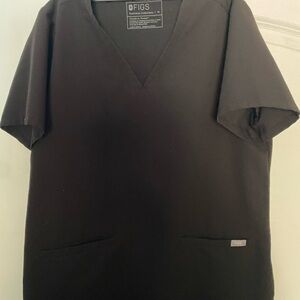 Women’s Figs Black Tunic Top